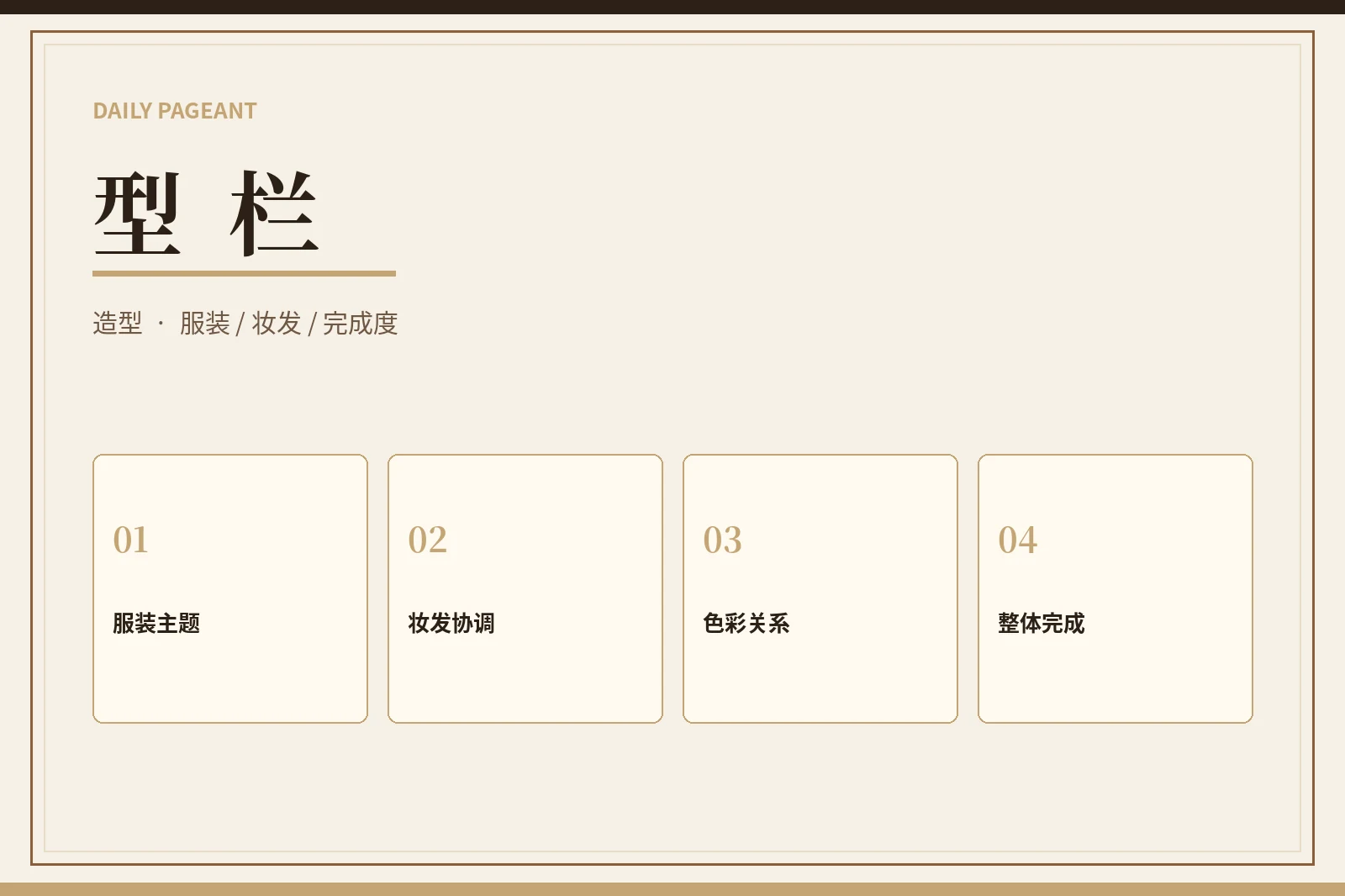 型栏主题图